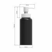 Aluminium zeepdispenser "Deluxe" Aluminium zeepdispenser "Deluxe"