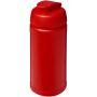 Baseline Rise 500 ml drinkfles met klapdeksel - Rood/Rood