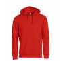 Basic Hoody Sweater Red 4XL