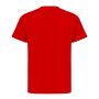 Iqoniq Koli kids lichtgewicht gerecycled katoen t-shirt, rood (9-10 y)
