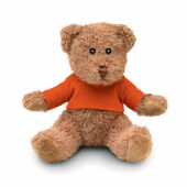 JOHNNY T - Teddybeer met T-shirt - Oranje
