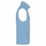 Bodywarmer van microfleece heren sky blue XXL