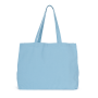 Grote 'evergreen' shopper Washed Dream Blue One Size