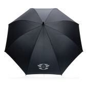 30" Impact AWARE™ RPET 190T storm proof paraplu, zwart 30" Impact AWARE™ RPET 190T storm proof paraplu, zwart