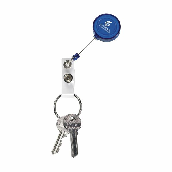 BadgeClip Badgehalter - transparent blau BadgeClip Badgehalter - transparent blau