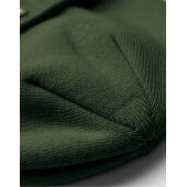 Appliqué Patch Beanie - Black/White - One Size