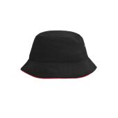 black/red