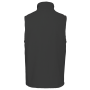 Bodywarmer van microfleece heren Dark Grey XL