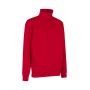 Sweat cardigan - Rood, S