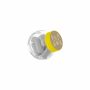 Micro glazen potje 50 ml, gevuld met snoep