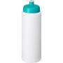 Baseline® Plus 750 ml drinkfles met sportdeksel - Wit/Aqua