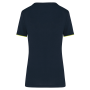 Dames-T-shirt Day To Day korte mouwen Navy / Fluorescent Yellow XXL Dames-T-shirt Day To Day korte mouwen Navy / Fluorescent Yellow XXL