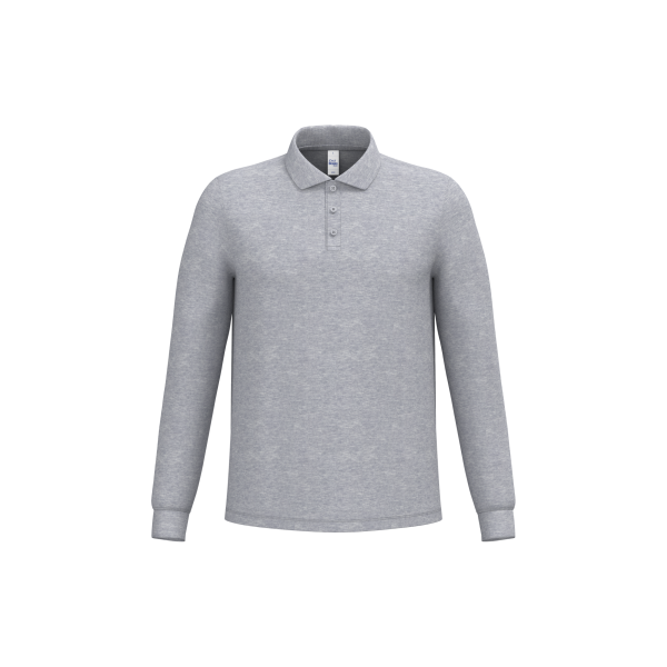 LSL Herren Piqué-Poloshirt Ideal Oxford Grey 5XL LSL Herren Piqué-Poloshirt Ideal Oxford Grey 5XL