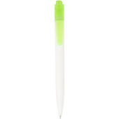 Transparant groen/Wit