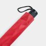 Opvouwbare, uit 2 secties bestaande manueel te openen paraplu REGULAR rood