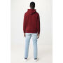 IQONIQ Rila lichtgewicht gerecycled katoen hoodie, bordeauxrood (S)
