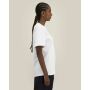 Reeser - Heavy gerecycled katoen blend T-overhemd met een modern look - White (S)