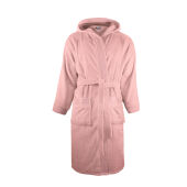 Bathrobe Hooded - Salmon
