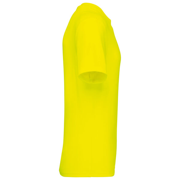 Duurzaam uniseks T-shirt katoen/polyester Fluorescent Yellow 4XL