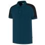 Poloshirt Bicolor Redefined 206106 Teal-Black 3XL