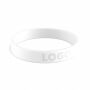 Gepersonaliseerde siliconen polsbandjes (12 mm breed)