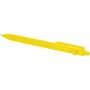 Fidget balpen van gerecycled plastic (zwarte inkt) - Geel