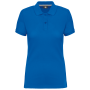 Damespolo korte mouwen Light Royal Blue XS Damespolo korte mouwen Light Royal Blue XS