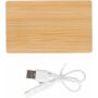 Bamboe powerbank Ruby bruin