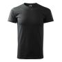 T-shirt men's Basic ebony grey 4XL