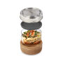 Black+Blum Glas Lunch Bowl 750ml, bruin Black+Blum Glas Lunch Bowl 750ml, bruin