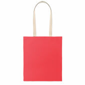 ZEVRA COLOUR - Katoenen boodschappentas - Rood