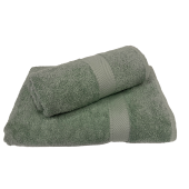 Madelief - Grote dikke handdoekenset - mineral green