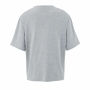 BOXY WOMEN - BOXY OVERSIZE T-SHIRT DAMES - XS - Lichtgrijs Gemêleerd