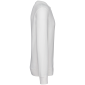 Ecologische uniseks sweater met ronde hals French Terry Washed Ivory S