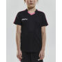 *Progress contrast jersey jr black/pop 122/128