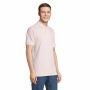 PACIFIC - PACIFIC HEREN POLO - L - Zacht Roze