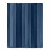 NIEVE - RPET fleece deken met patroon - Blauw NIEVE - RPET fleece deken met patroon - Blauw