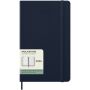 Moleskine week-agenda voor 12 maanden met harde kaft L - Saffier blauw