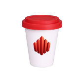 white / red