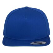 5-PANEL COTTON SNAPBACK CAP, ROYAL, One size, FLEXFIT