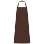 Apron with Bib brown