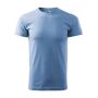 T-shirt men's Basic skyblue M