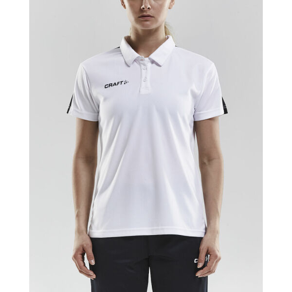 CRAFT PROGRESS POLO PIQUE W WHITE XS CRAFT PROGRESS POLO PIQUE W WHITE XS