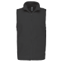 Bodywarmer van microfleece heren Dark Grey XL