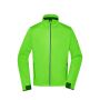Men's Sports Softshell Jacket bright-green/black S