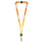 Polyester sublimatie lanyard met vierkante badge reel Polyester sublimatie lanyard met vierkante badge reel