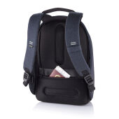 Bobby Hero Small, anti-diefstal rugzak, donkerblauw, zwart