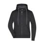 Ladies' Hooded Jacket black/carbon XXL