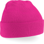 Muts Original met omslag Fuchsia One Size