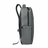 METRO - 15" PU RPET laptop rugzak - Steengrijs
